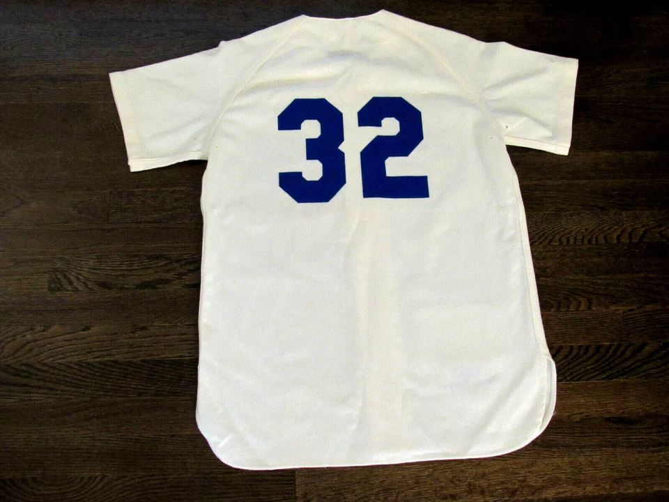 SANDY KOUFAX 1955 WSC BROOKLYN DODGERS HOF SIGNED AUTO L/E M&N JERSEY PSA/DNA OL - Image 3 of 4