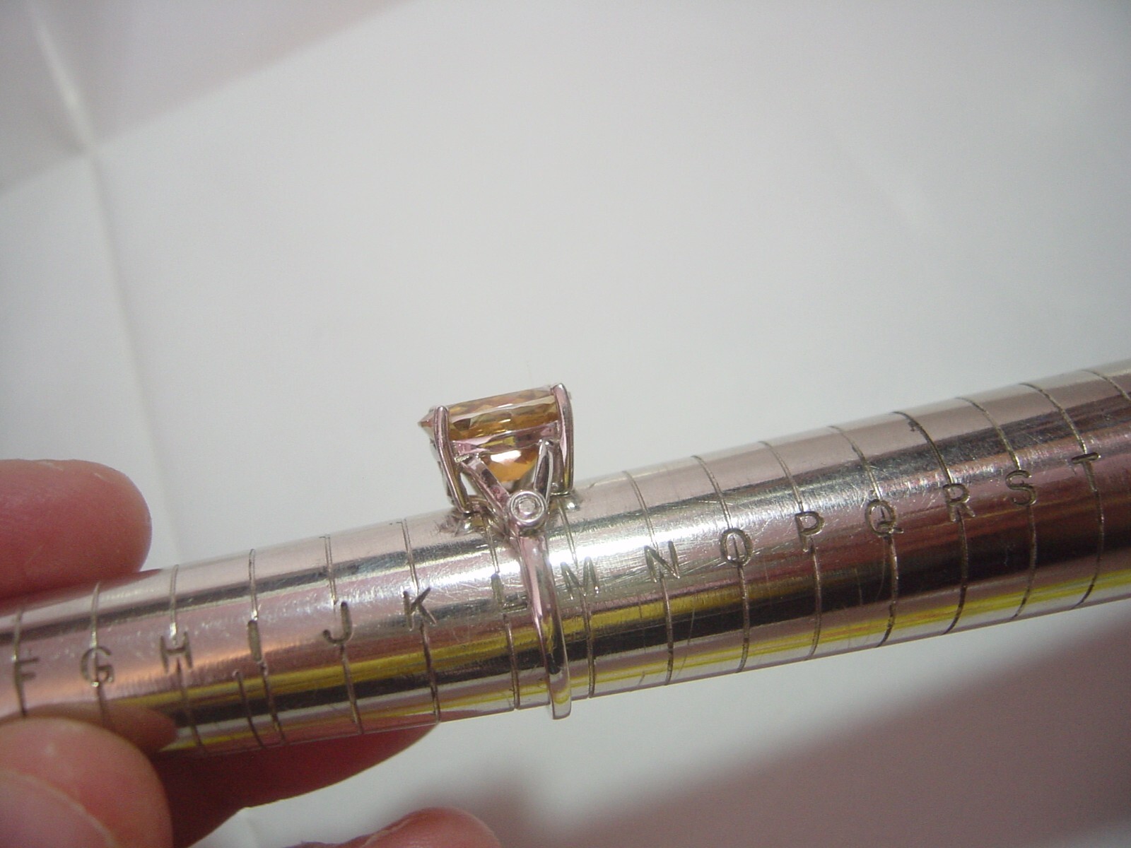 fabulous Solid Silver Ring-really superb mystic q… - image 8