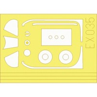MW22 Eduard EX035 P-51D 1/48 Mask For Tamiya