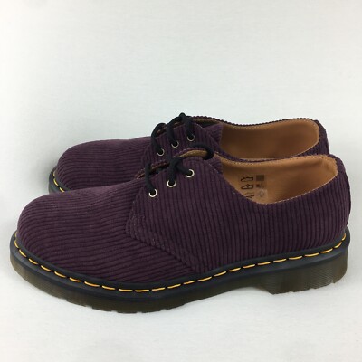 Doc Martens 1461 Duchess Corduroy Oxfords Oxblood LA004 Men's