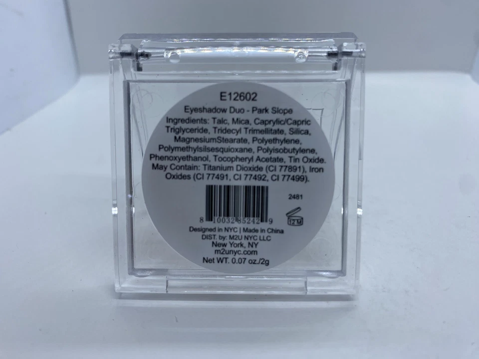 M2U NYC Eyeshadow Duo • Park Slope • 0.07 Oz • Without Box - Image 3 of 3
