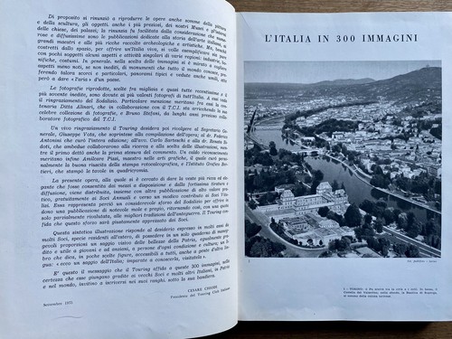 1956 Touring Club Italiano L’Italia in 300 Immagini - Italian Text Pictorial HC - Picture 5 of 16