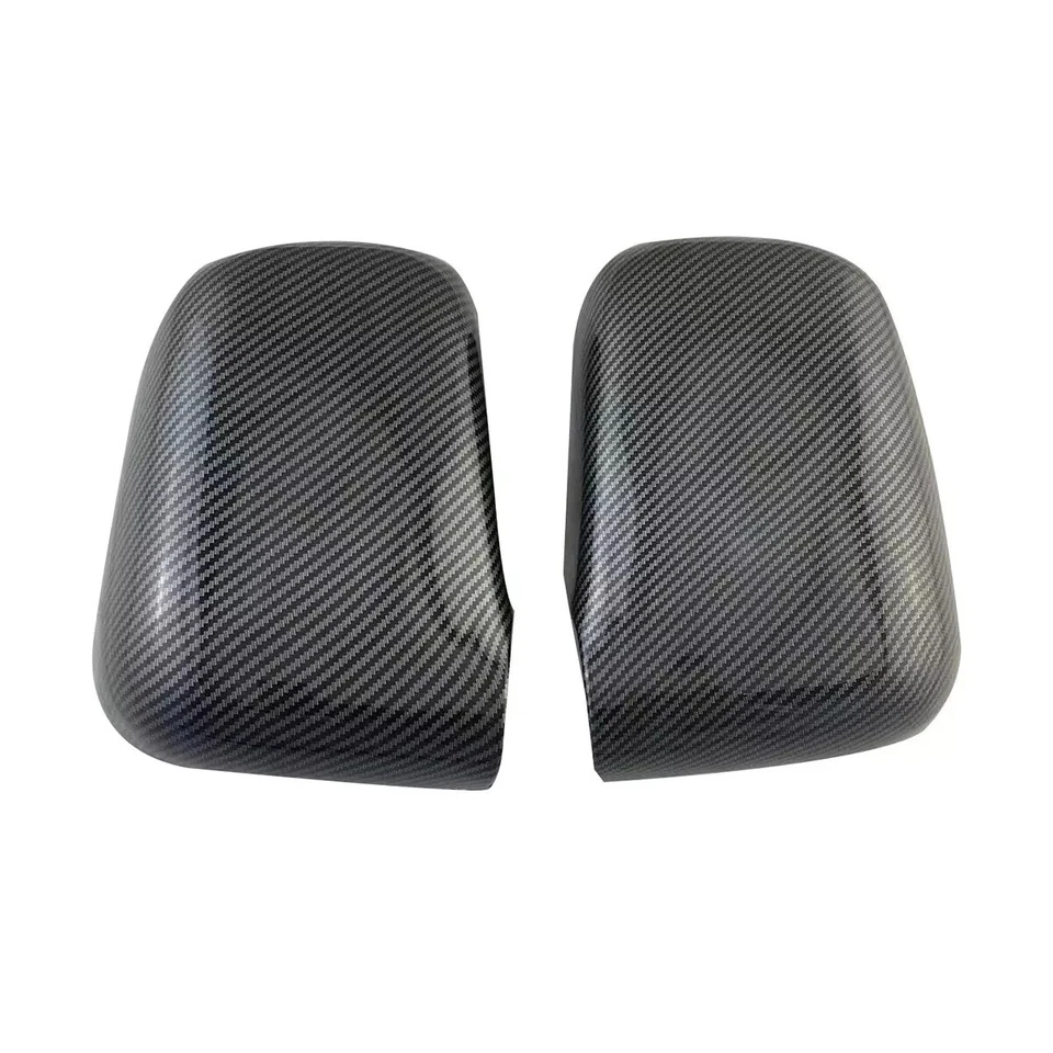 Tapa de señal de espejo retrovisor de fibra de carbono para 97-01 Honda CR-V CRV 2 piezas Foto 4 de 4