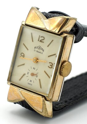 Vintage Alexora Swiss Watch. 17 Jewels. 10K RGP. Runs. | eBay