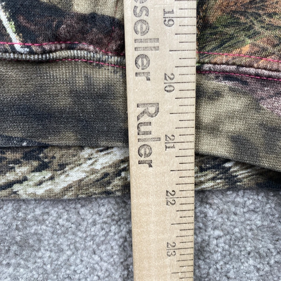 Mossy Oak Camouflages Hunting Pullover Hoodie Youth Size L Tan Black - Image 4 of 4