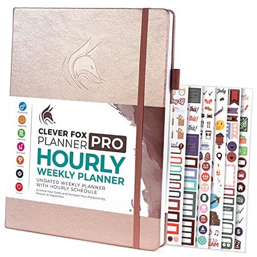 Planner PRO Schedule – Undated Weekly & Monthly Life A4 (8.5