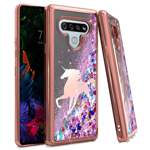 Tempered Glass / Liquid Motion Cover Phone Case For LG Stylo 6 LM-Q730TM - Picture 5 of 8