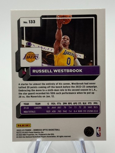 2022-23 Donruss Optic Basketball Pick Your Card #1-200 NM-MT - Picture 202 of 288