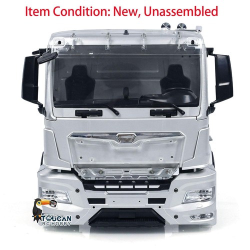 1/14 TGS Metal Cabin Kits for RC Tractor Truck Remote Control Dumper Tipper Cars - Picture 4 of 14