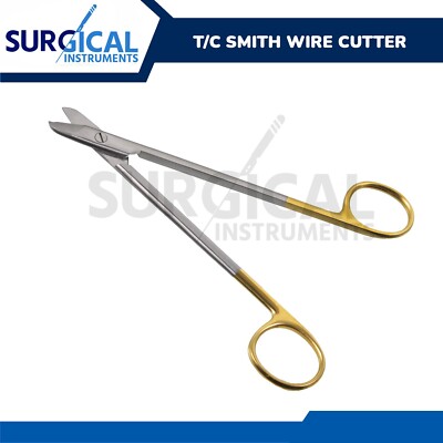 T/C Smith Wire Cutting Scissors Dental Surgical ENT Instruments German Grade