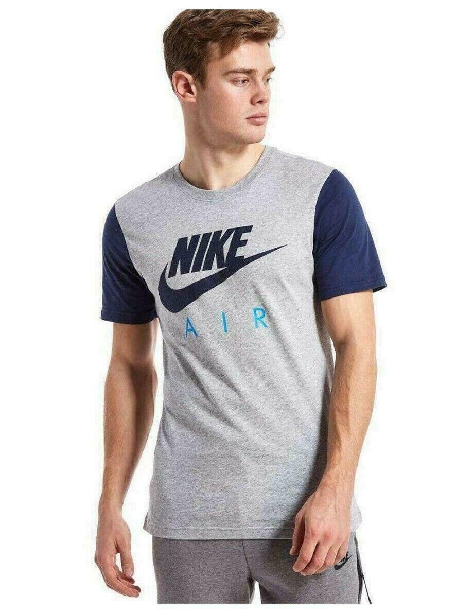 nike grey gym top