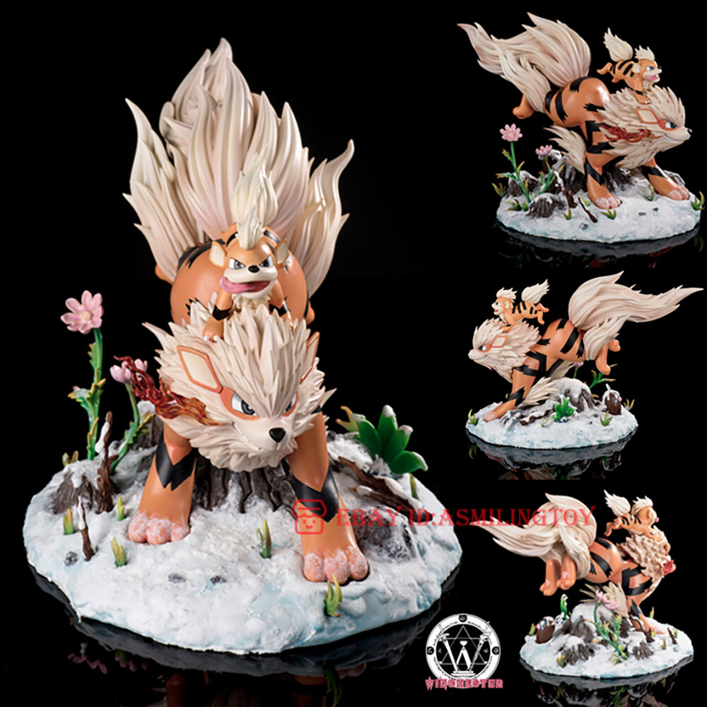 Grewlithe&Arcanine 1st ED shadow less Arcanine Growlithe - perfect