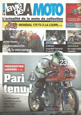 LA VIE DE LA MOTO N°856 VELOETTE LE / MONDEO 175 TV / LEOPOLDO TARTIRINI