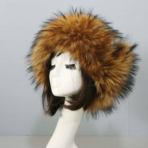 Hombres Mujeres Ushanka Soldado Ruso Sombrero Imitación Piel PU Cosaco Trampero Sombreros de Aviador - Imagen 3 de 18