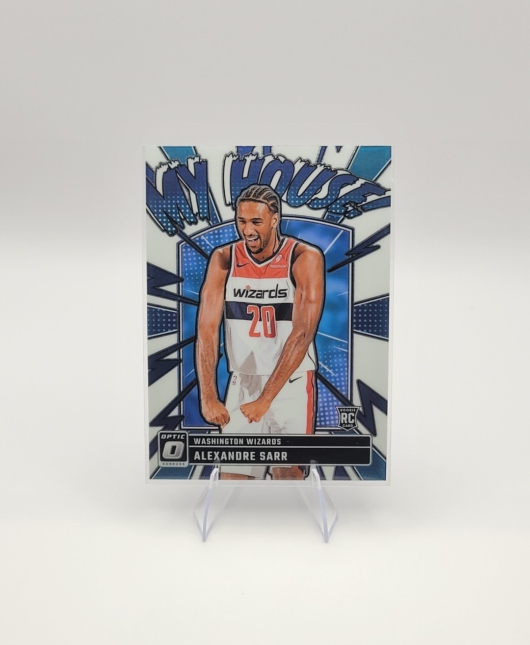 2024-25 Panini Donruss Optic - Alexandre Sarr My House! Rookie RC #9 Wizards