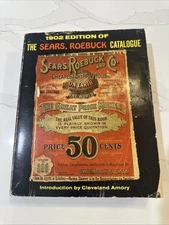 1969 Reprint of 1902 Edition The Sears Roebuck Catalog Paperback Book Vintage