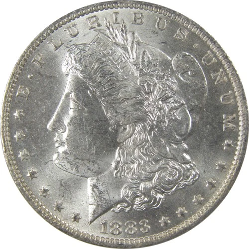 1883 O Morgan Silver Dollar Uncirculated Mint State Toned SKU:I24879