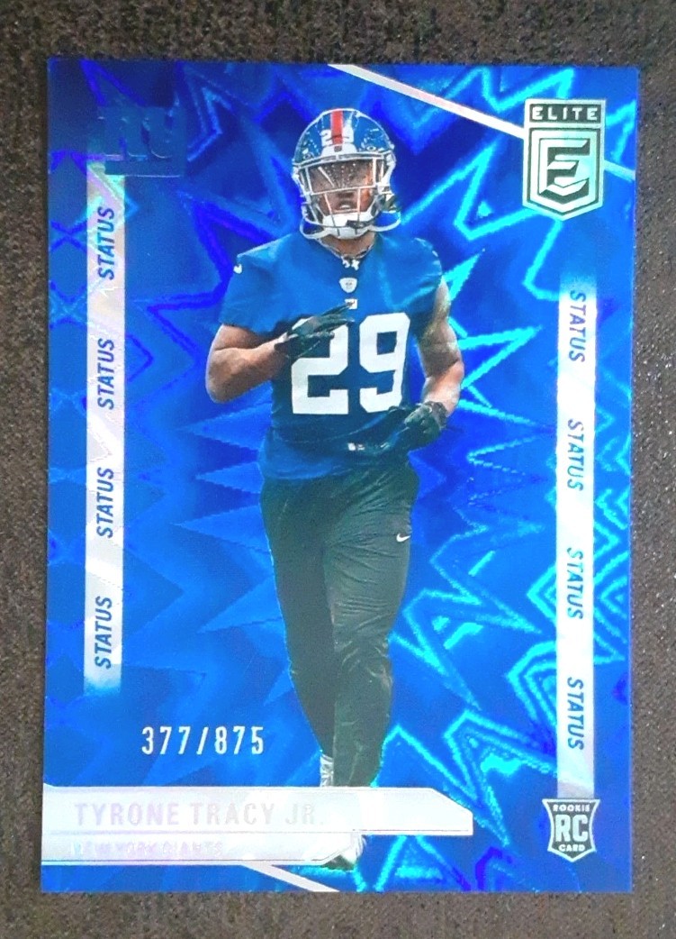 TYRONE TRACY JR RC 2024 Panini Donruss Elite #144 Status Rookie /875 Giants. C2C