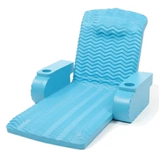 NEW Unsinkable Pool Float Chair La Jolla Lounger Heavy Duty Foam Recliner Float