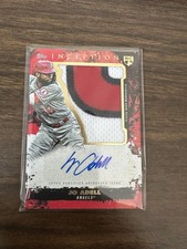 2021 Topps Inception - Autograph Jumbo Patch Jo Adell #AJP-JA 48/50(AU, MEM, RC)