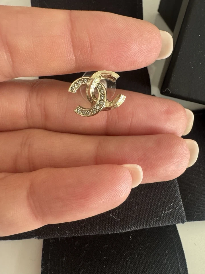 Chanel, Ohrringe, CC, Original - Bild 3 von 4