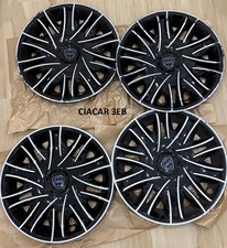 4 platto copricerchi Coprimozzo Lancia Ypsilon originale usato 15 pollici