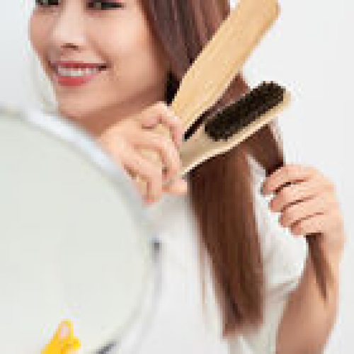 Straightening Comb Splint Brushes Hair Hair Comb Straightener Wooden Hairbrush - Picture 4 of 6