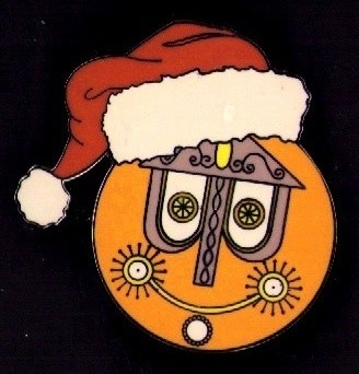 Disney Disneyland It S A Small World Christmas Clock Face Pin