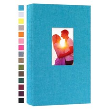 potricher Photo Album for 4x6 300 Photos Linen Cover Photo Book for Family