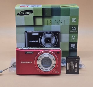Samsung Digital Camera PL221 16.0MP Red + Box