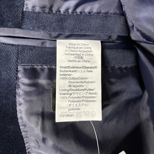 J Crew Crewcuts Blazer Ludlow Navy Velvet Kids Boys 8 New Formal Party Preppy - Picture 10 of 16