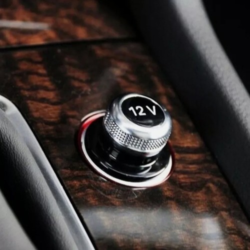 Cigarette Lighter Cover Chrome Plated Cigarette Lighter Plug For A3 A4 A5 Q2 Q7 - Picture 2 of 8