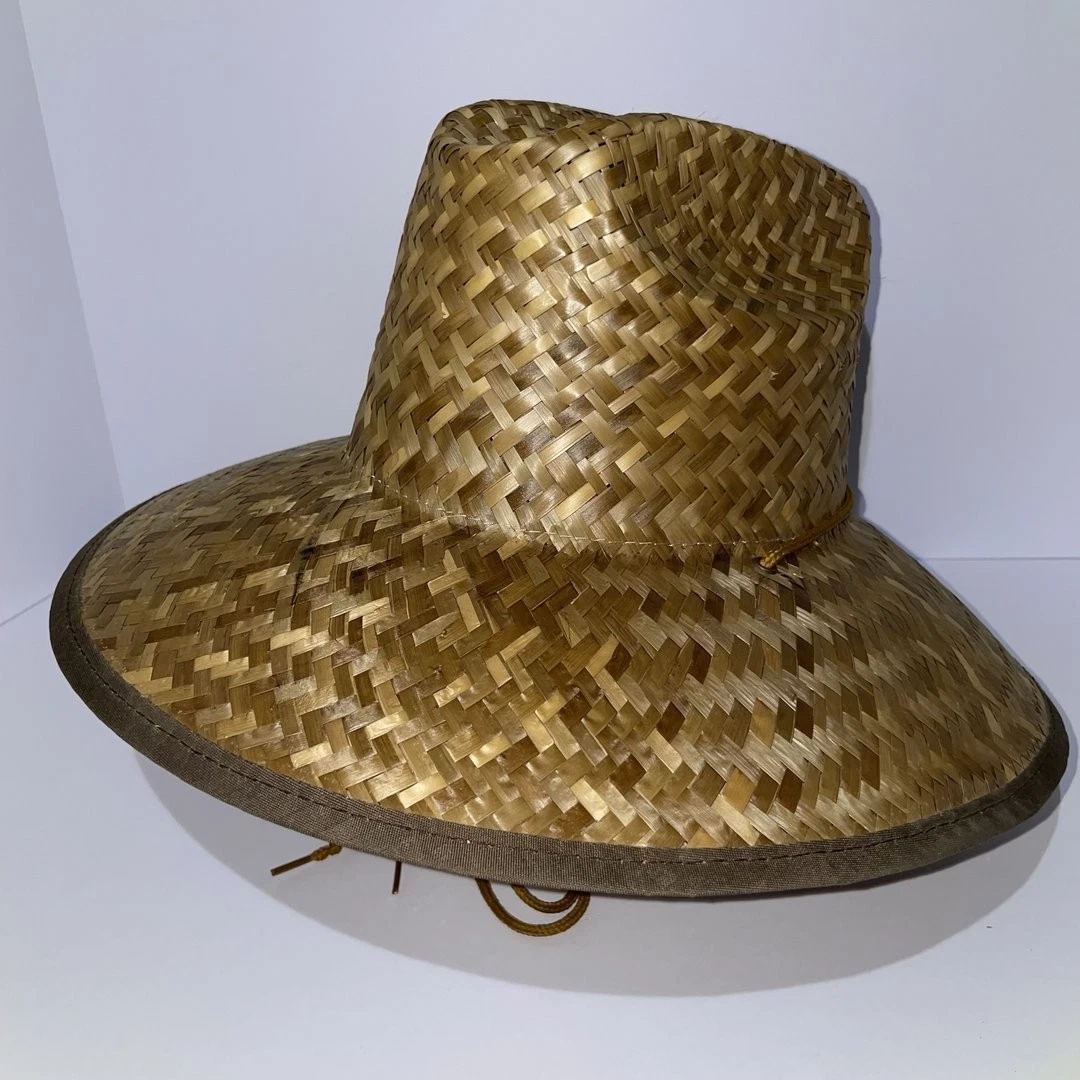 Dorfman Pacific Palm Leaf Wide Brim Sun Hat