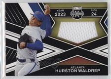2023 Panini Elite Extra Edition First Round Materials Hurston Waldrep 1v1