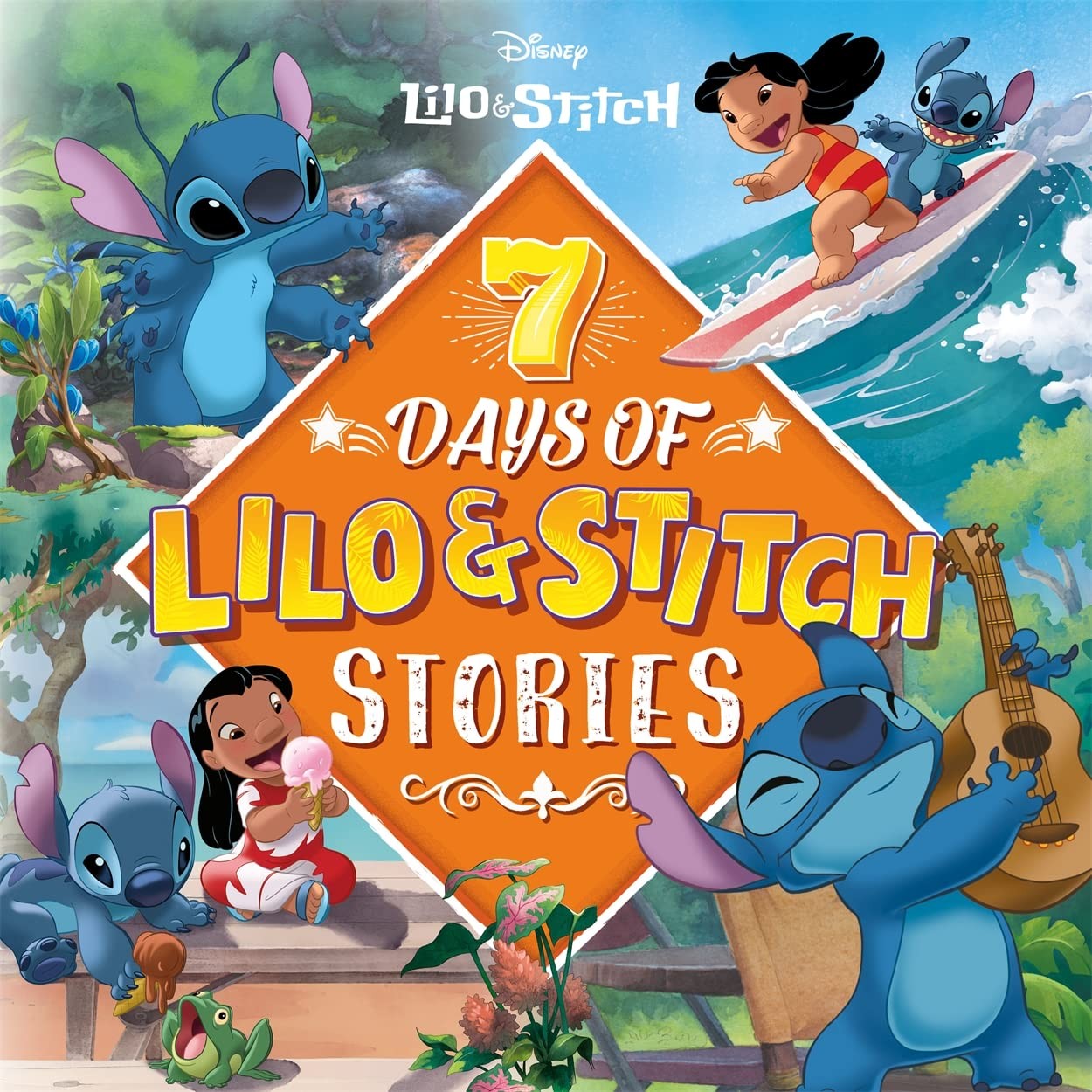Disney 7 Days Of Stitch Stories by Walt Disney | Hardcover | 2023 - Image 5