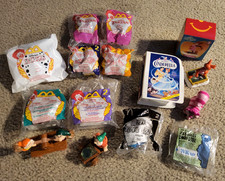 Disney McDonald's Happy Meal Toy lot of 15 Tarzan Snow White Zootopia  more
