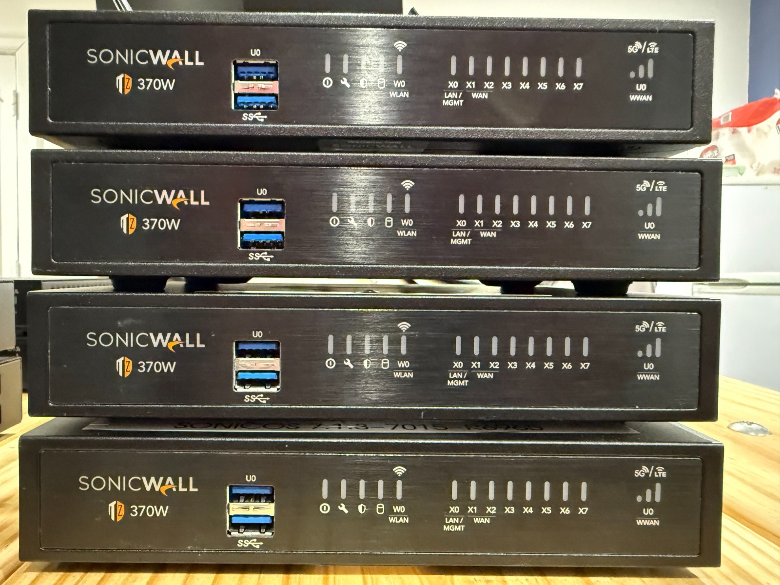 Sonicwall TZ370w Network Security Appliance - Firewall - TRANSFER READY