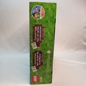 Lego Minecraft The Snow Hideout 21120 Brand New Sealed Back Box Tear Fast Ship