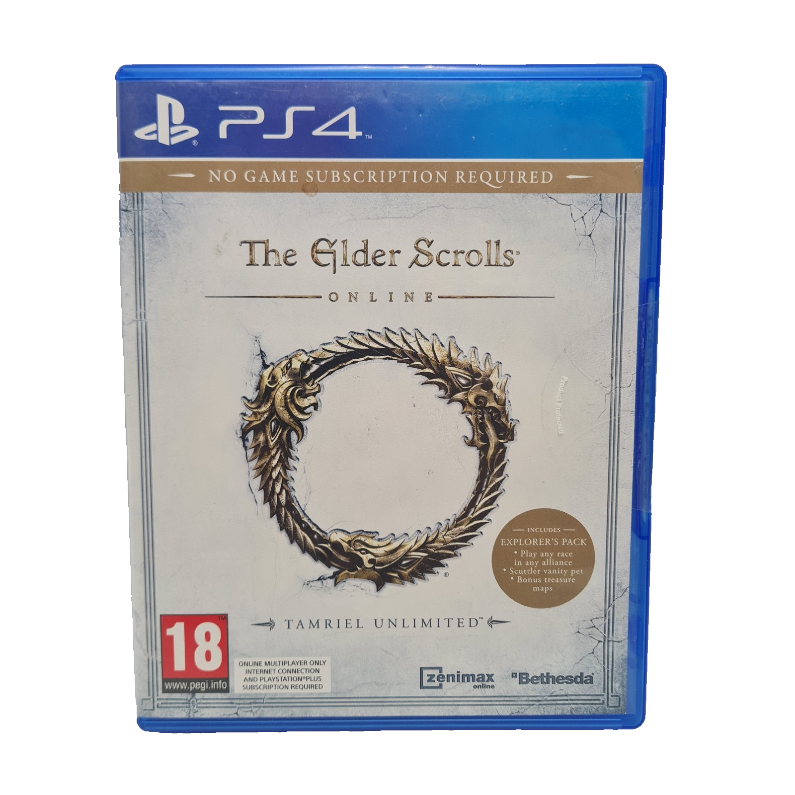 The Elder Scrolls Online Tamriel Unlimited PlayStation 4 PS4 Game ESO