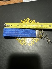 Wristlet Key Fob - Blue