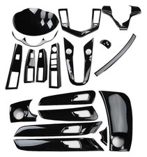 18pcs Full Set Trim For Chevrolet Cruze At Black Interior Decoration 2010-2015