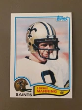1982 Topps- #408 Archie Manning 