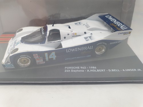 Voiture 1/43 PORSCHE Racing 962 1986 24h Daytona A. Holbert D. Bell Ixo NEUVE - Picture 4 of 13