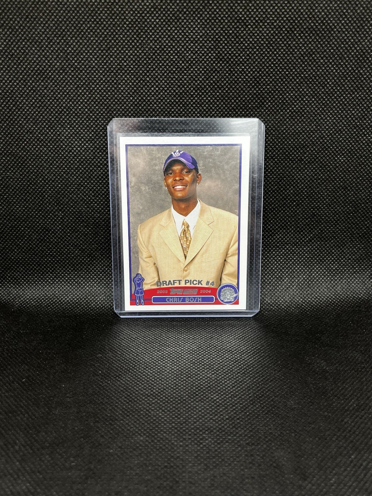 2003-04 Topps Basketball Draft Pick #4 #224 Chris Bosh RC Rookie Card
