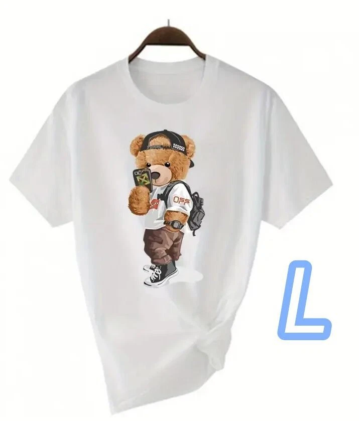 Quick Dry Dry T White L Size Smartphone Bear Dry Plus Size Large Smartphone Bear