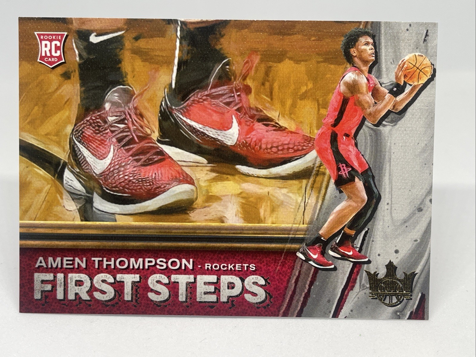 2023-24 Panini Court Kings - First Steps Amen Thompson #4 (RC)