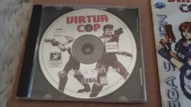 Sega Saturn Virtua Cop 2 Gun Bundle SS Original Box VC1 Disc ~ Not DC Dreamcast