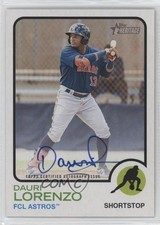 2022 Topps Heritage Minor League Edition Real One Dauri Lorenzo Auto 3d5