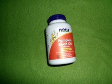 NOW Pumpkin Seed Oil NEW 100 Softgels EXP 04/26