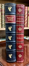 1940's GREAT EXPECTATIONS & BARNABY RUDGE 2 x Vols By CHARLES DICKENS In LEATHER